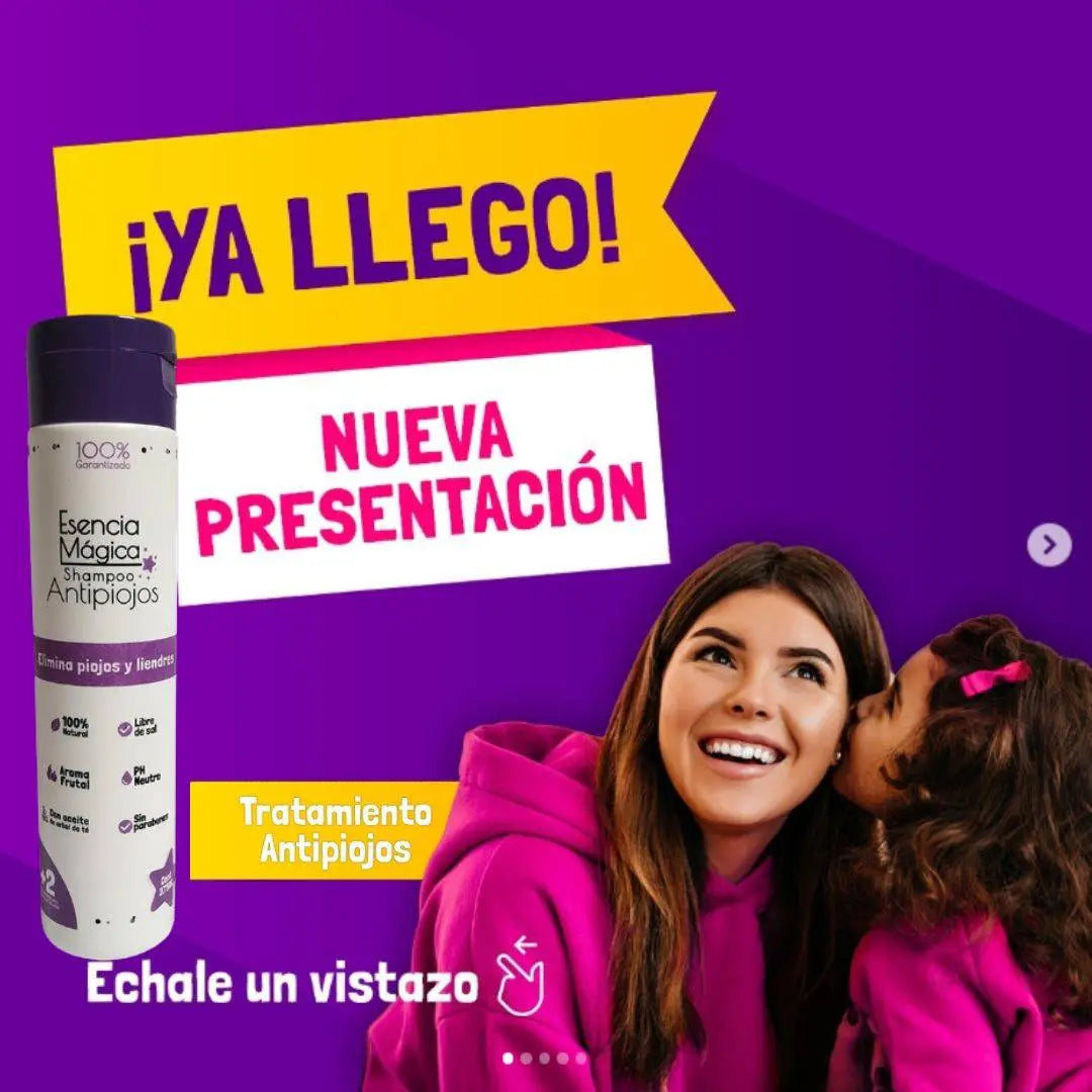 Kit para el Tratamiento de Piojos + Peine Especial🎁 | Esencia Mágica