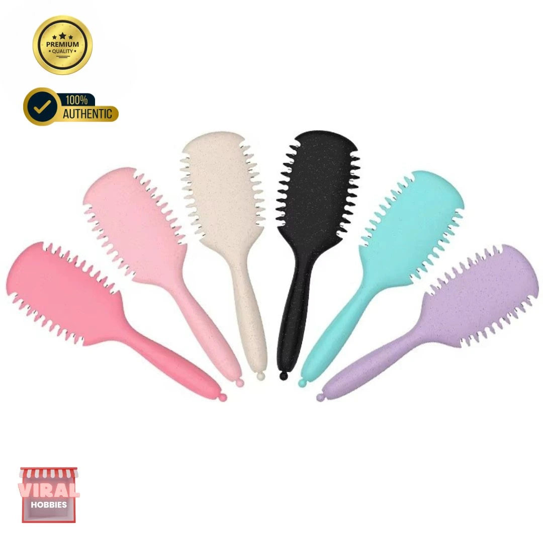 BrushyRiz™ Cepillo para Control de Rizos y Cuero Cabelludo