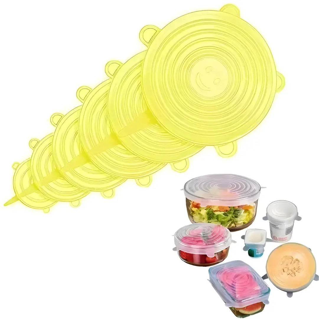 SEALIX™ Set x6 Tapas en Silicona