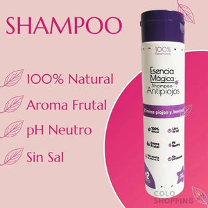 Kit para el Tratamiento de Piojos + Peine Especial🎁 | Esencia Mágica