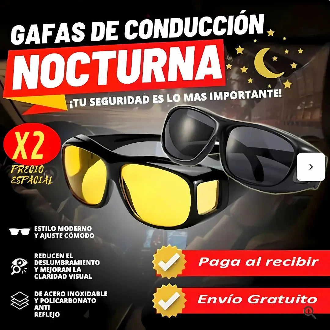 HDVision™ DuoPack Gafas Filtro UV
