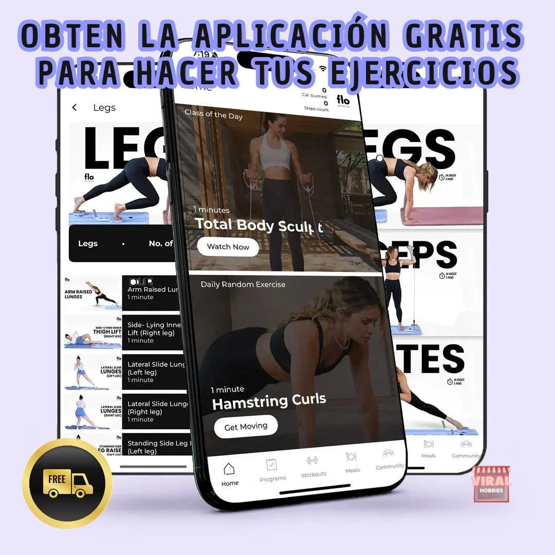 GymFlex™ Tabla para ejercicio  10 en 1
