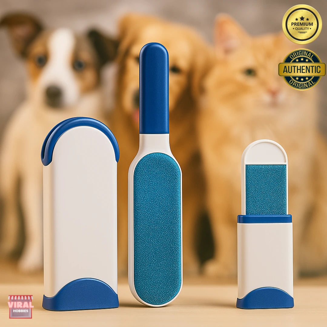 Pet&Brush® Cepillo removedor de pelos y motas