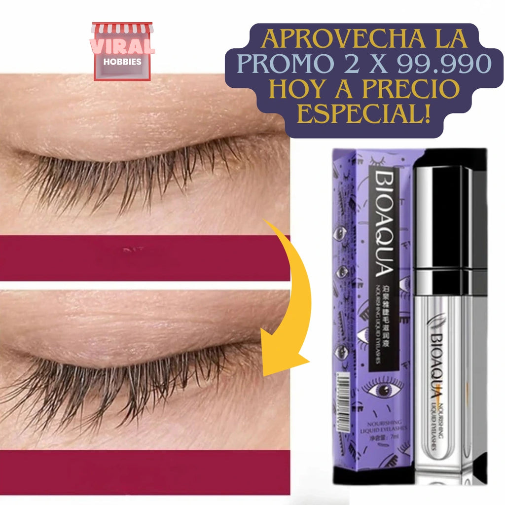 SERUM-BIOAQUA™ Alargador de Pestañas