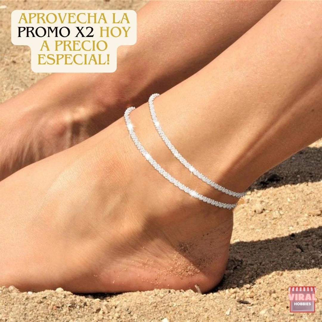 Aura Marina™ Set Minimalista Plateado
