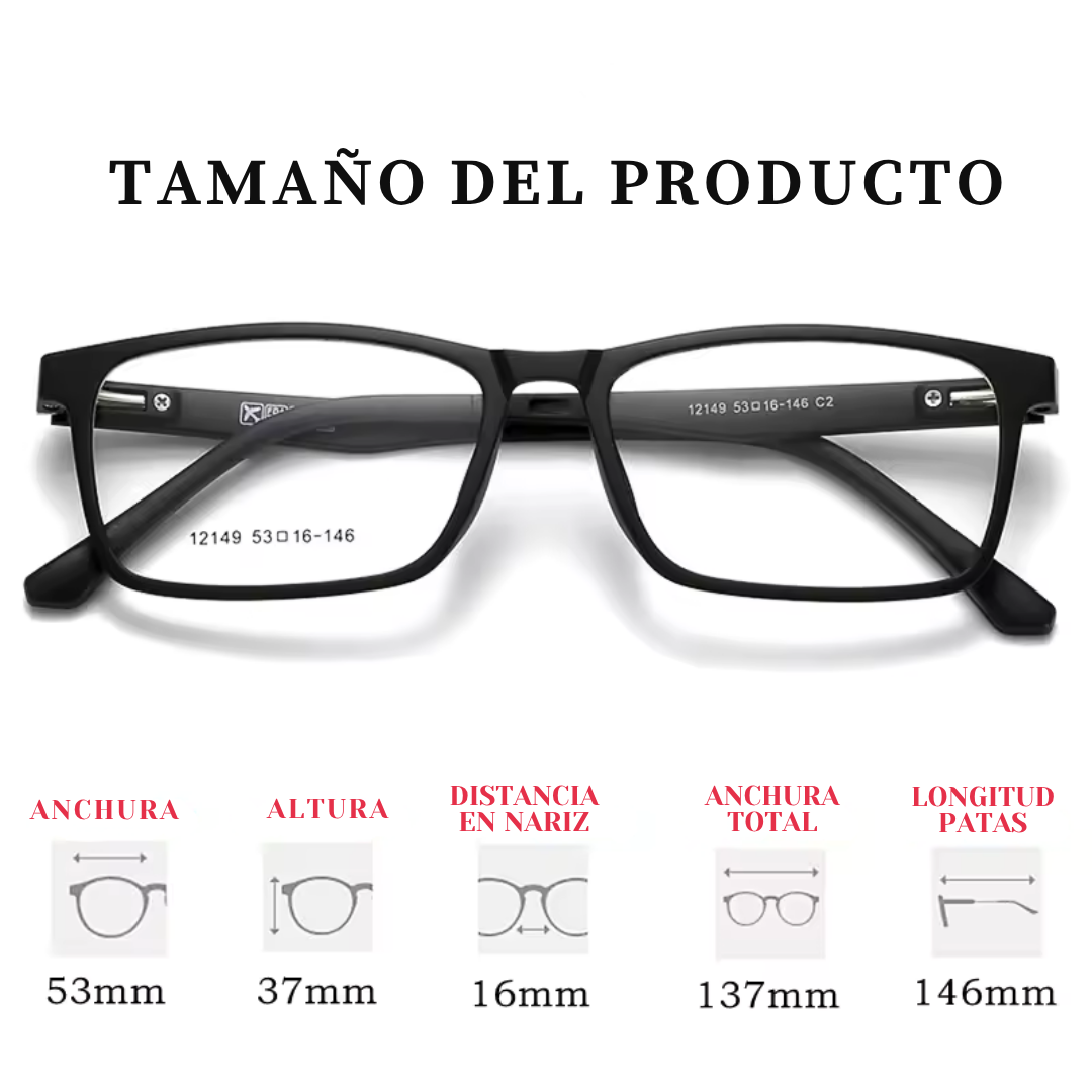 PRISVION™ LENTES MAGNÉTICOS con 6 LENTES intercambiables ORIGINALES