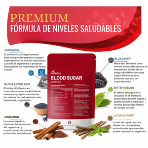 BLOOD SUGAR™ Bienestar Integral de Extractos Naturales