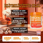 Potenciador Cerebral MELENA DE LEON™  Hongo Medicinal