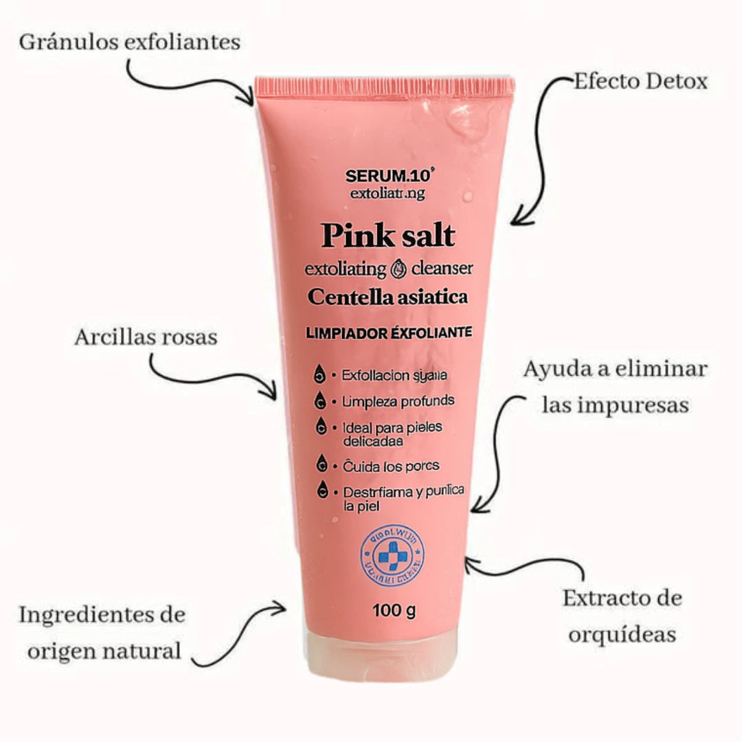Exfoliante con sal del Himalaya de Serum™ ¡PAGA 1 LLEVA 2!🎁