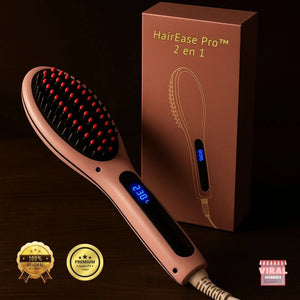 HairEase Pro™ Cepillo Térmico 2 en 1