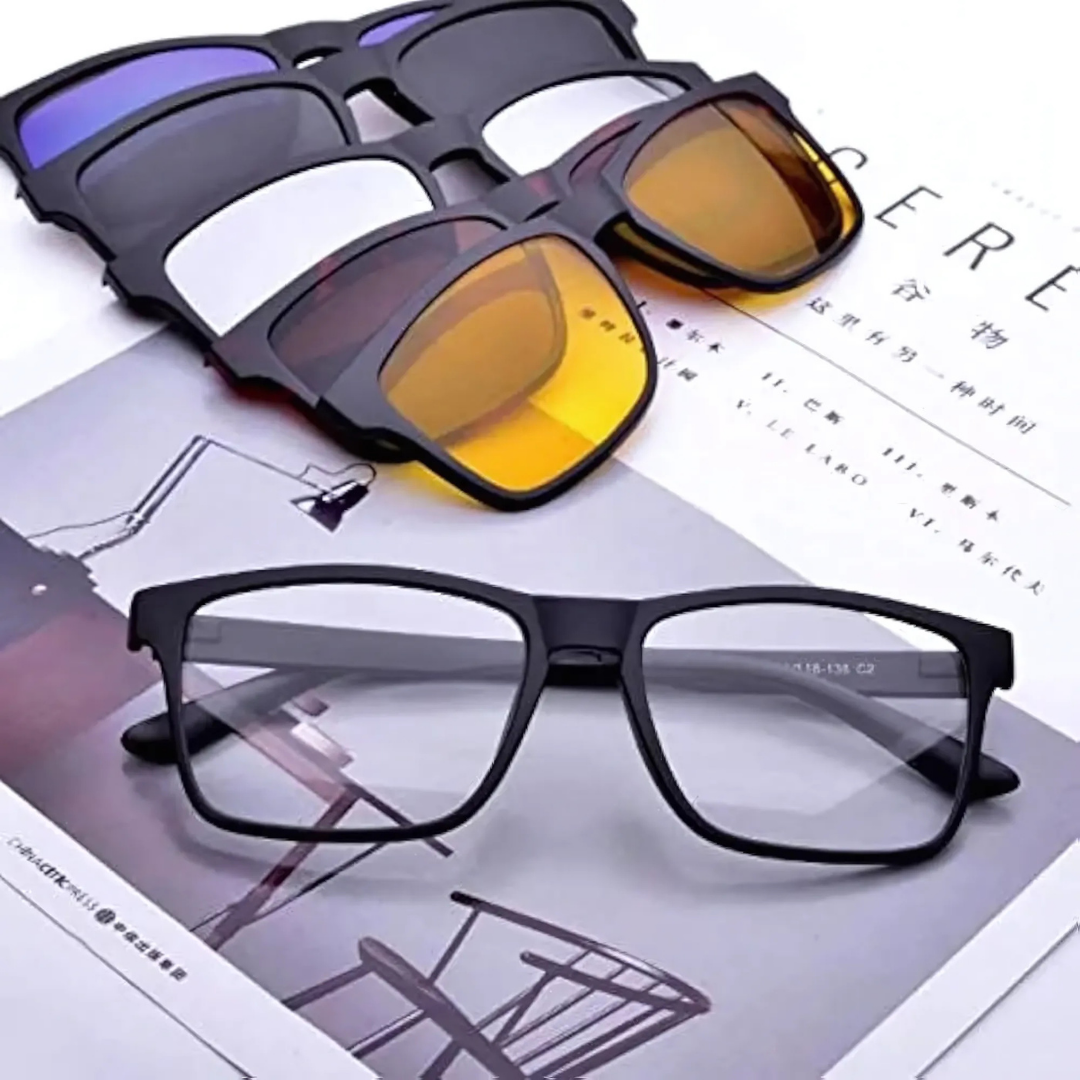 PRISVION™ LENTES MAGNÉTICOS con 6 LENTES intercambiables ORIGINALES