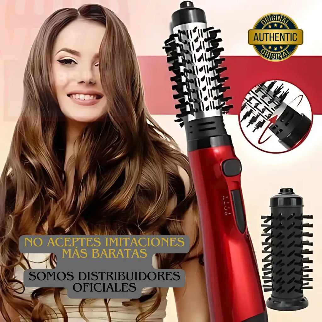 HairTwist® 360 PRO. Cepillo Secador - Alisador Multifuncional 3 En 1