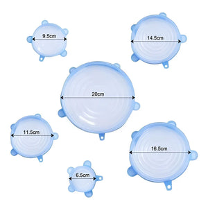 SEALIX™ Set x6 Tapas en Silicona