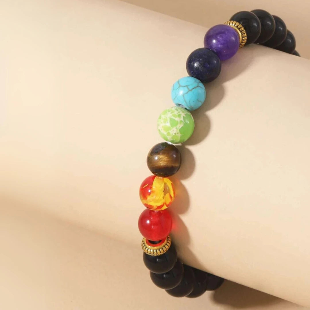 Pulsera de los 7 Chakras + Aceite Energético 🌈✨