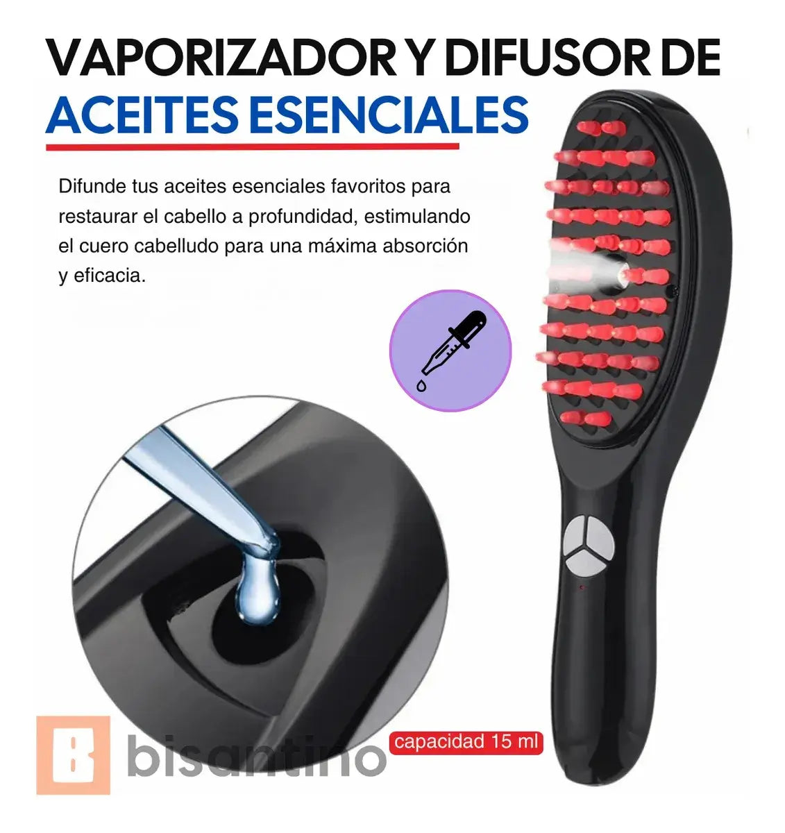 Cepillo de NanoTecnología + Aceite Activador Capilar GRATIS 🎁