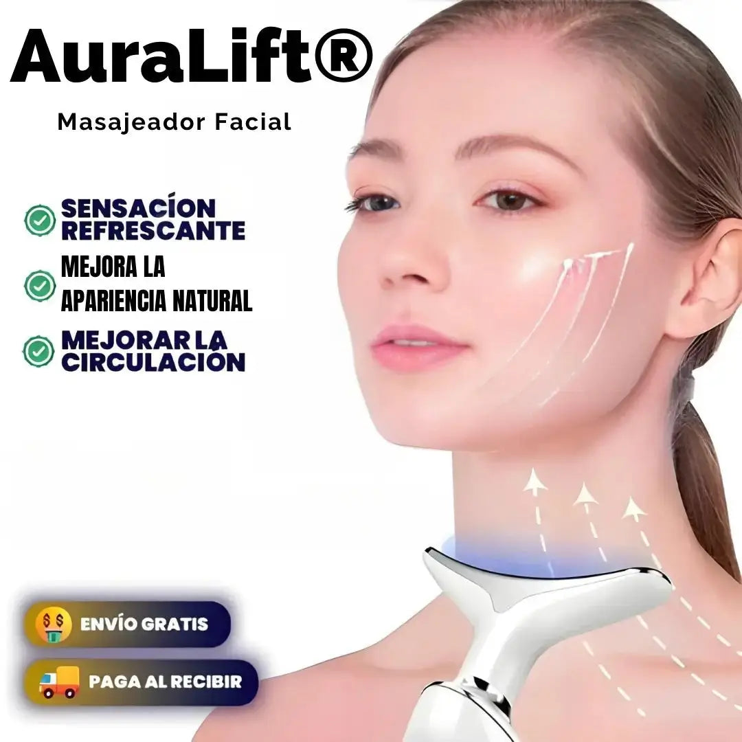 AuraLift®: Masajeador Facial 🌟