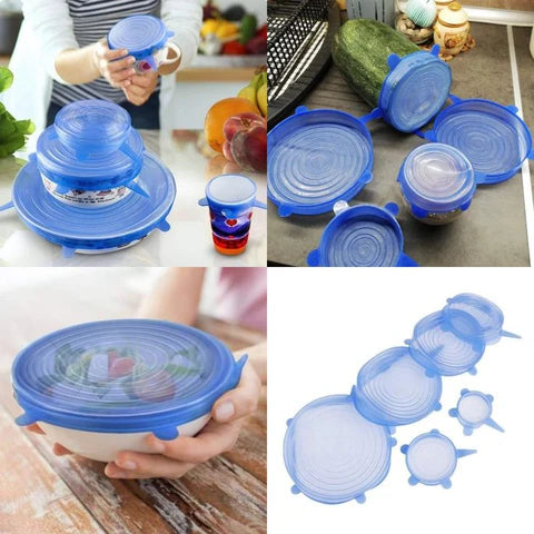 SEALIX™ Set x6 Tapas en Silicona