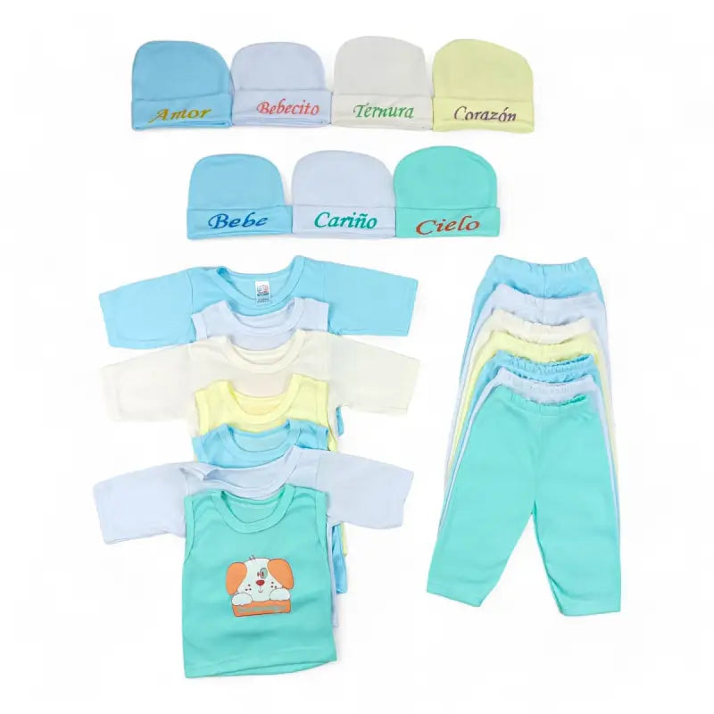 Semanario de 21 prendas para bebé 👶🏼